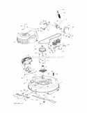 Mower_Deck__Cutting_Deck Diagram and Parts List for WE261 2010-12 - 96024000201 Weed Eater Lawn Tractor